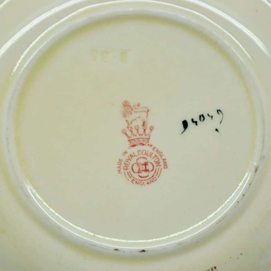 Royal Doulton Pansy Pattern Side Plate D4049
