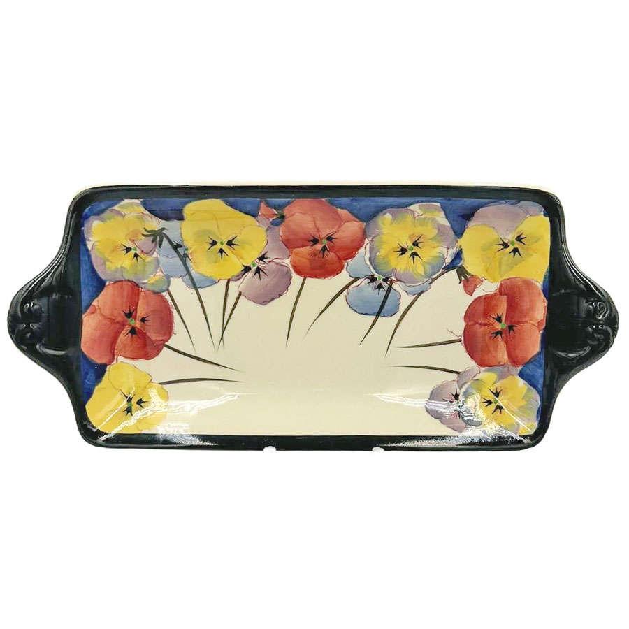 Royal Doulton Pansy Sandwich Plate D4049