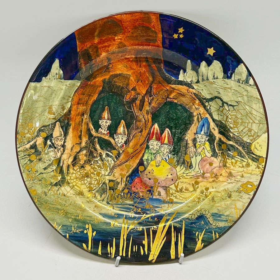 Royal Doulton Gnomes Plate D4697
