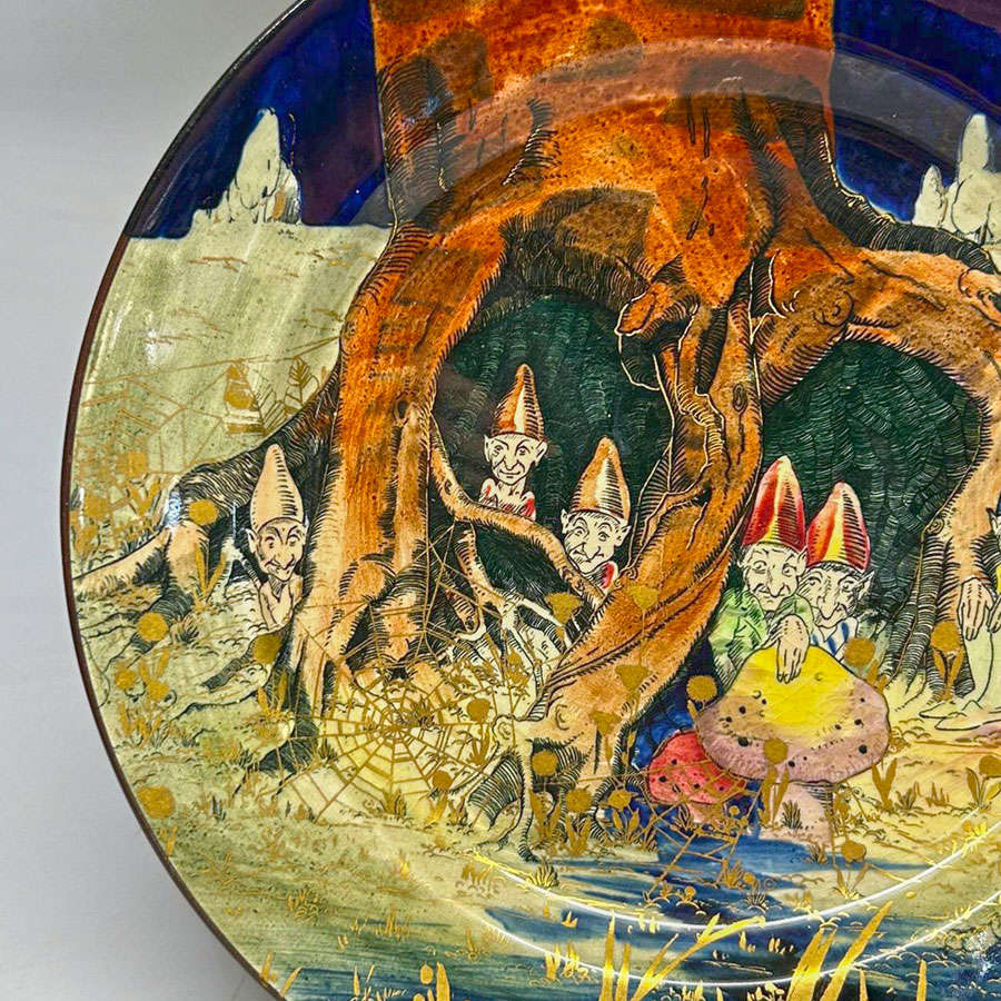 Royal Doulton Gnomes Plate D4697