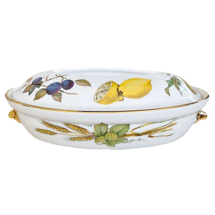 Royal Worcester Evesham Asparagus Bowl and Cover