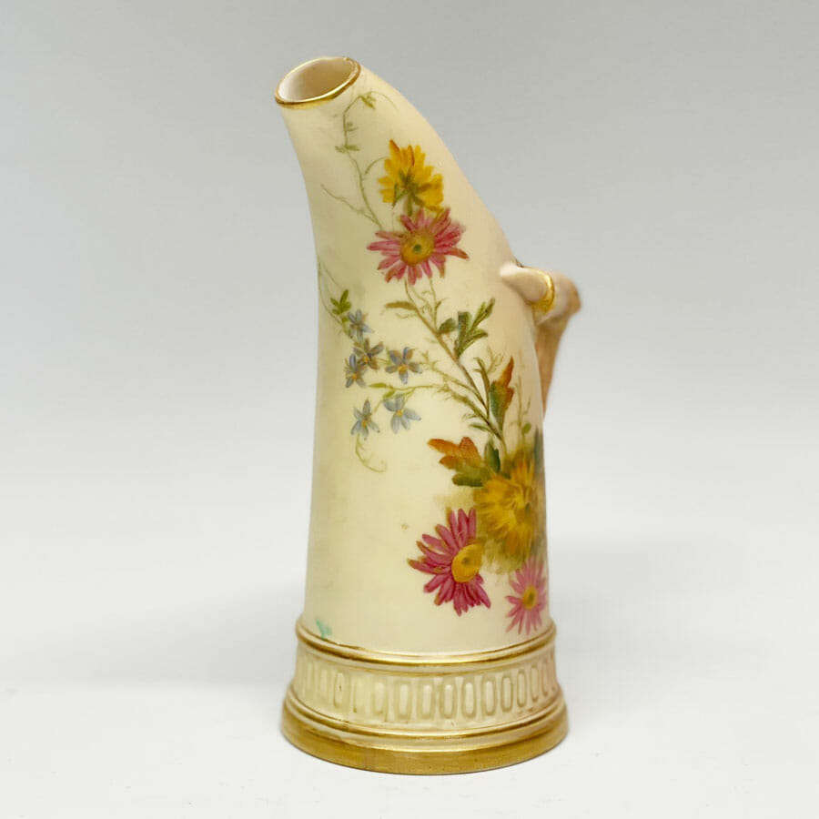 Royal Worcester Blush Ivory Ewer C1903