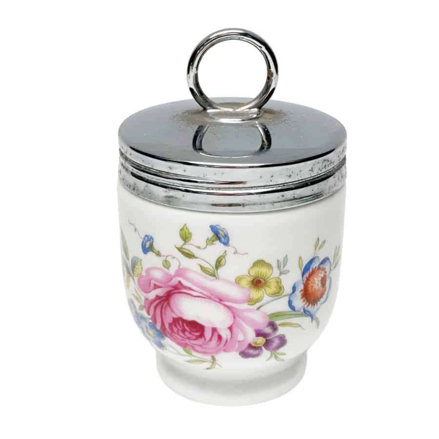 Royal Worcester Pink Rose Egg Coddler