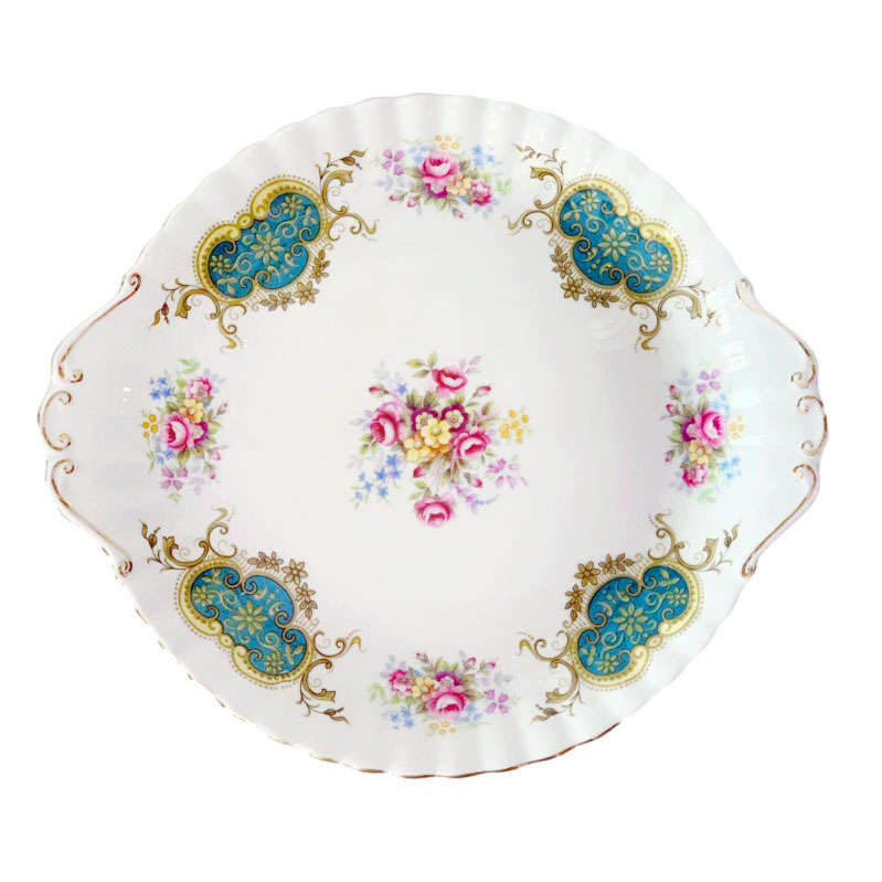 Royal Albert Berkeley Pattern Tea Cake Plate