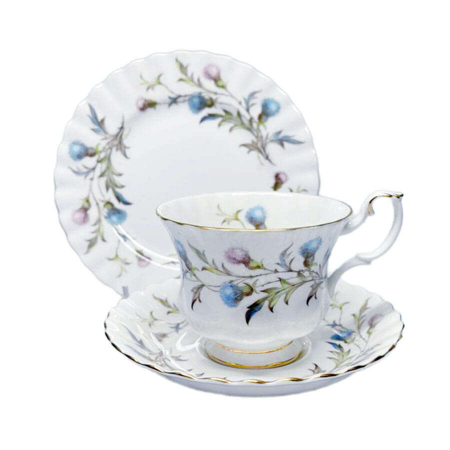 Royal Albert Brigadoon Tea Trio