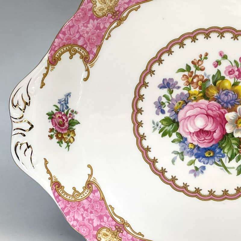 Royal Albert Lady Carlyle Large Cake Plate