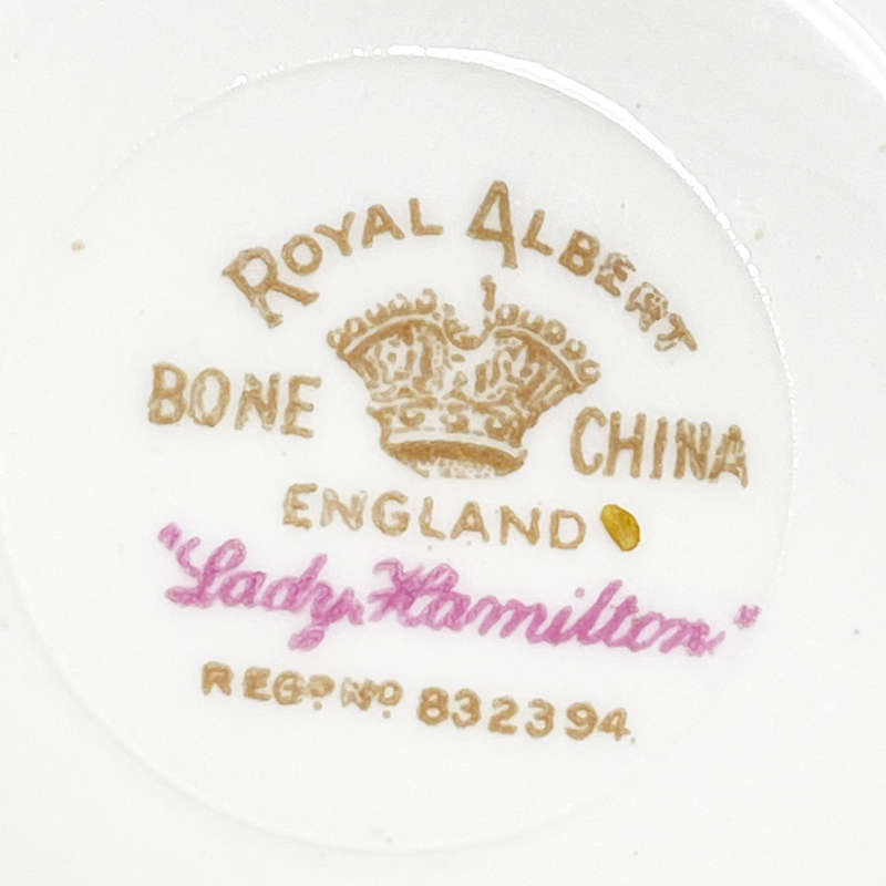 Royal Albert Lady Hamilton Demitasse Duo Avon