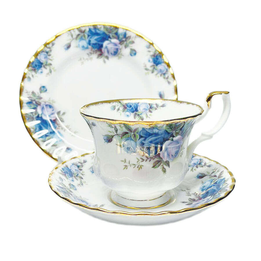 Royal Albert Moonlight Rose Tea Trio