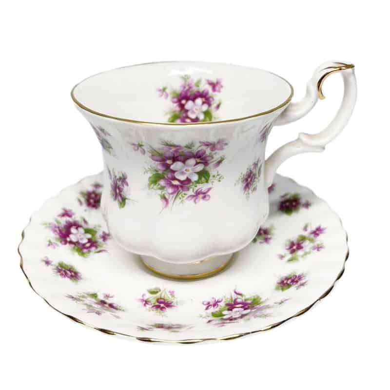 Royal Albert Sweet Violets Expresso Duo