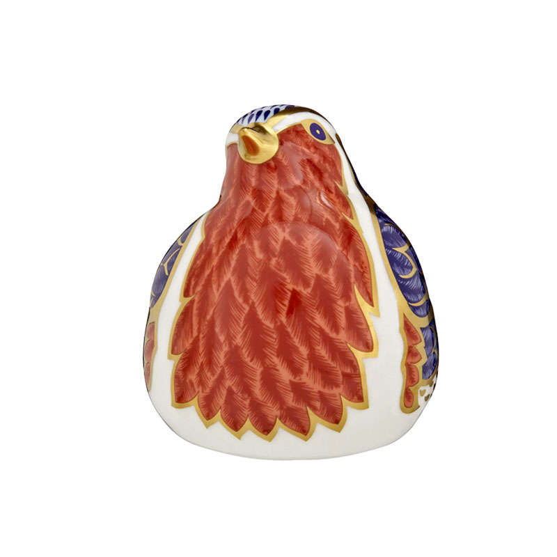 Royal Crown Derby Robin Paperweight
