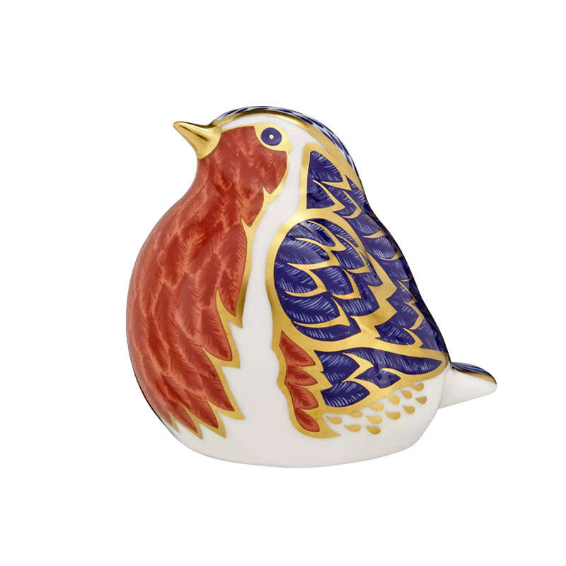 Royal Crown Derby Robin Paperweight