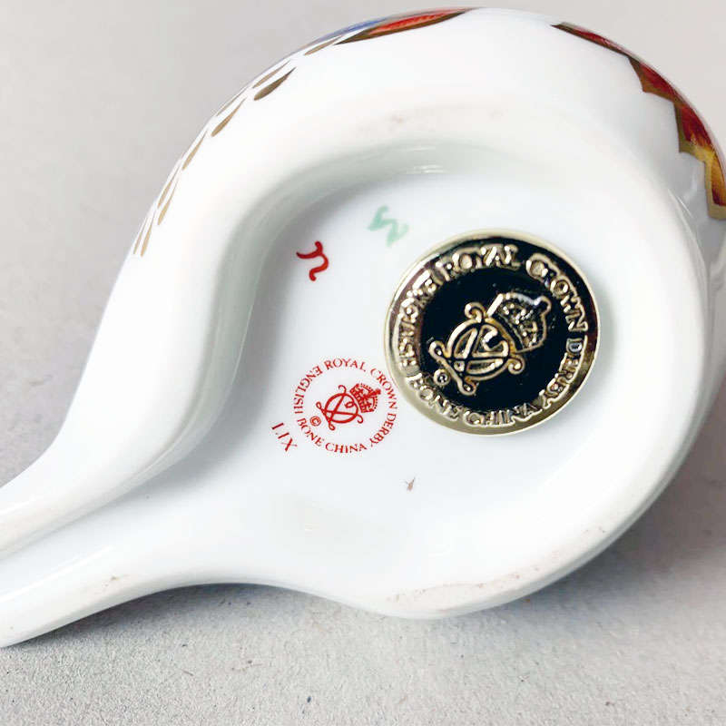 Royal Crown Derby Robin Paperweight