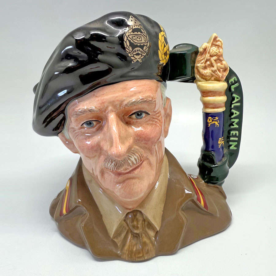 Royal Doulton Character Jug Field Marshal Montgomery Large D6908