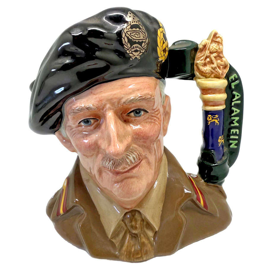 Royal Doulton Character Jug Field Marshal Montgomery Large D6908