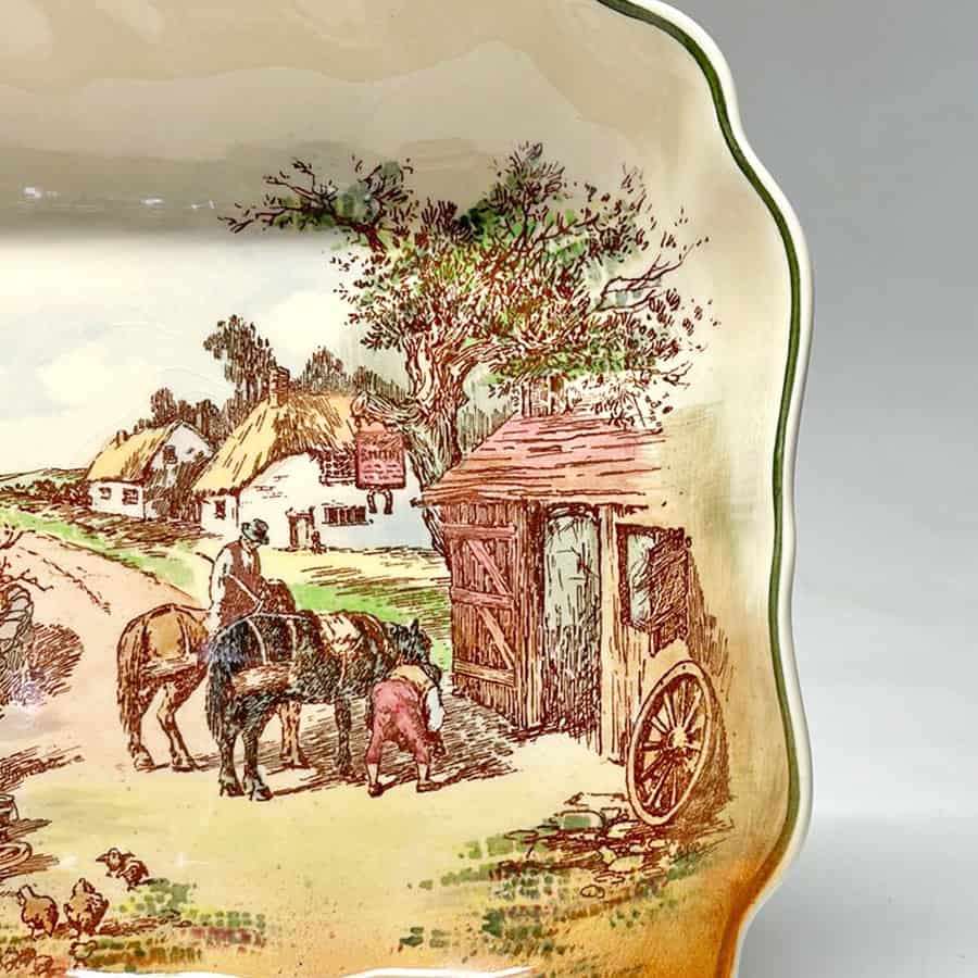 Royal Doulton Rustic England Rectangular Bowl
