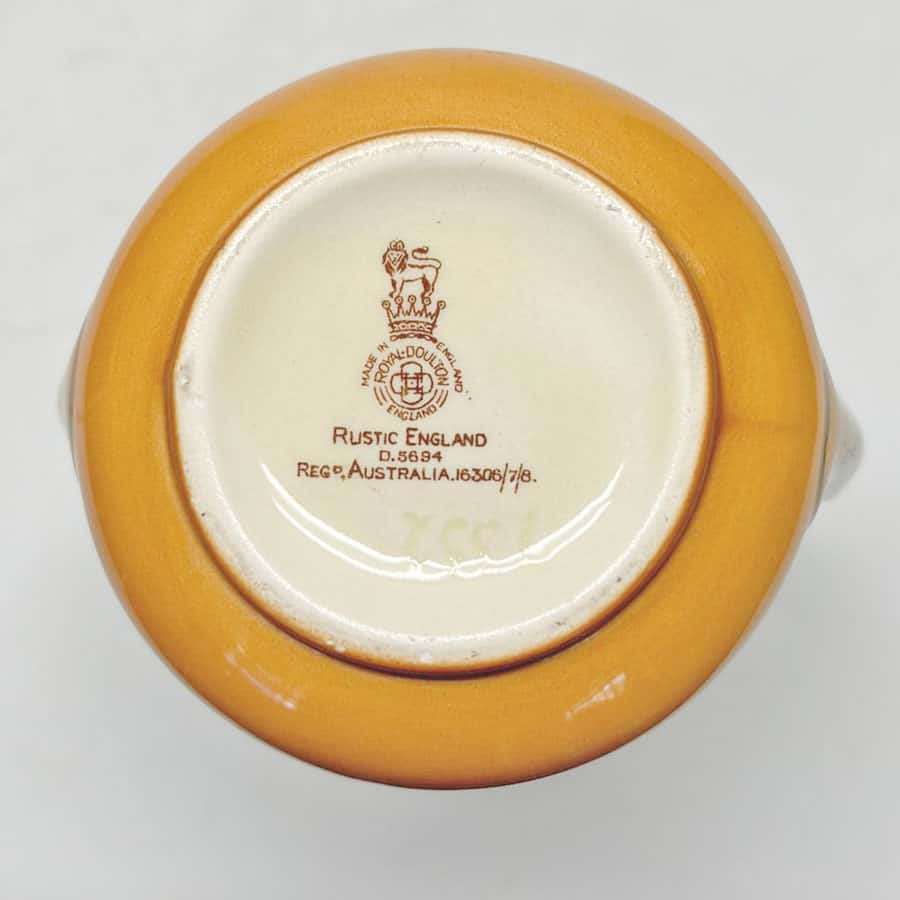 Royal Doulton Two Handle Vase Rustic England