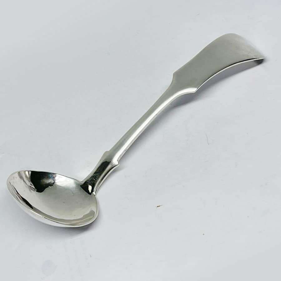 Russian Silver Sauce Ladle 19th