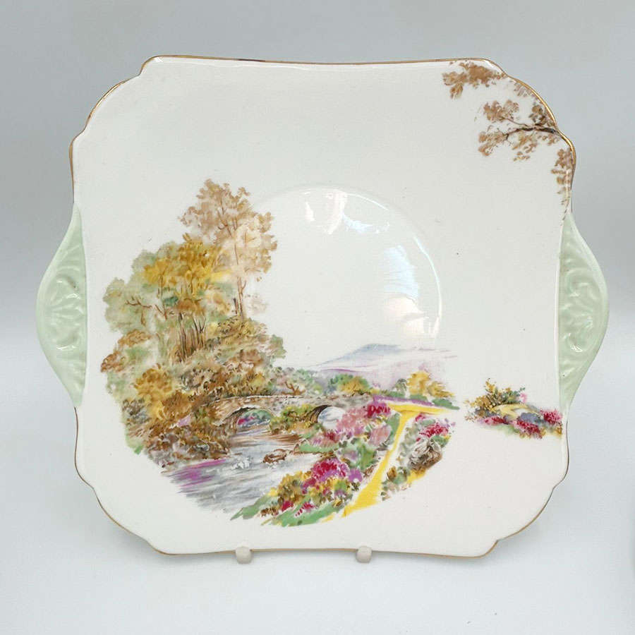 Shelley Heather 21 Piece Tea Service