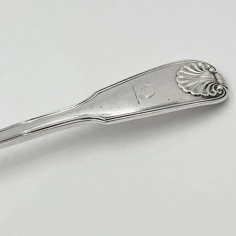 Silver Shell Pattern Basting Spoon London 1796