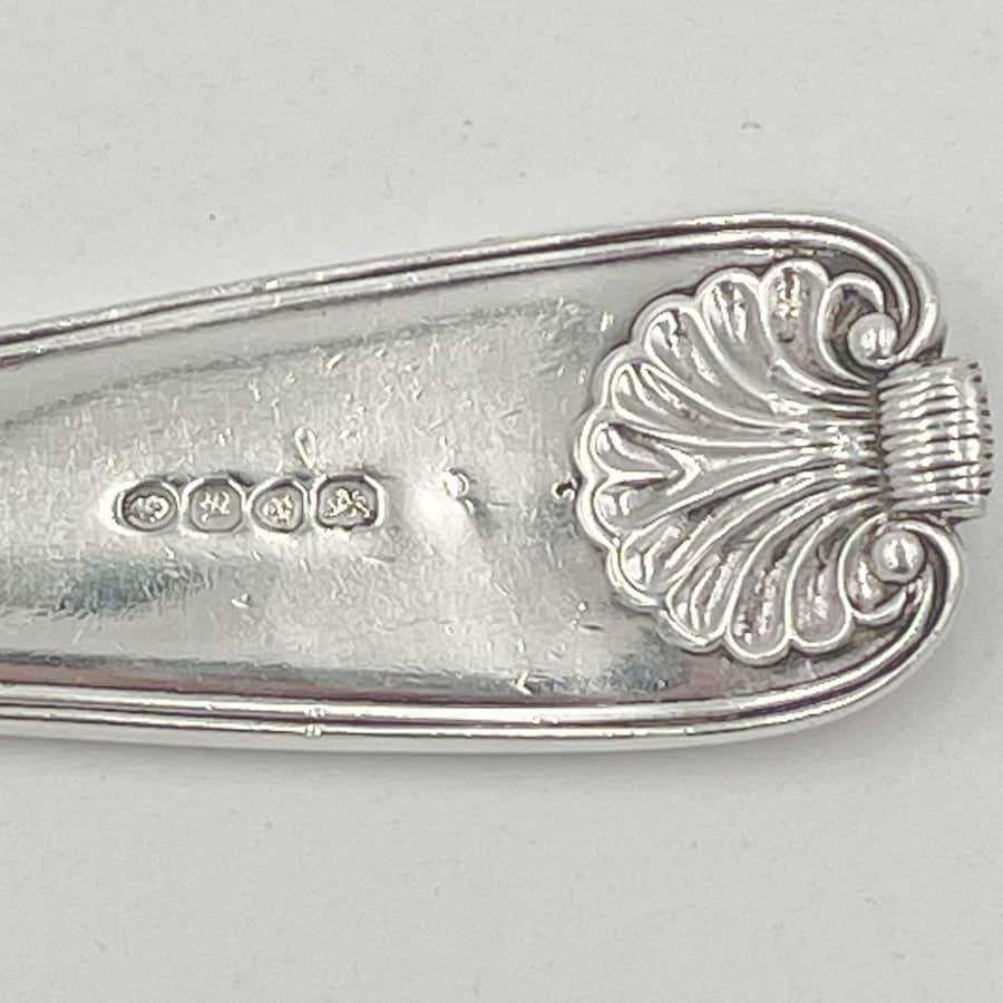 Silver Shell Pattern Basting Spoon London 1796