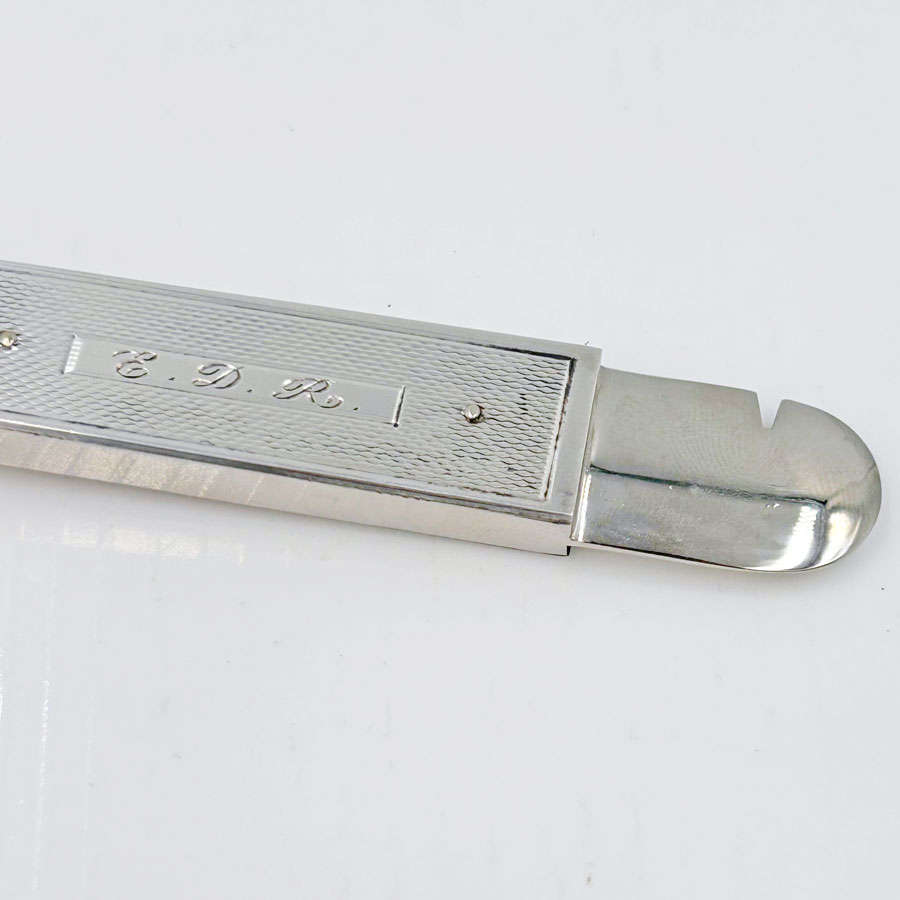 Silver Cigar Cutter Birmingham 1964