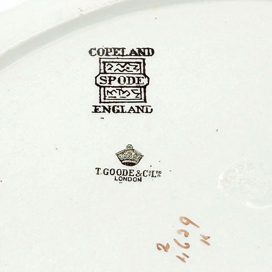 Spode Copeland Waring and Gillow Pheasant Plate c1908