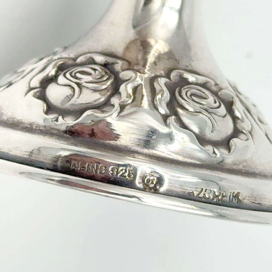 Sterling Silver Judaica Spice Tower 925