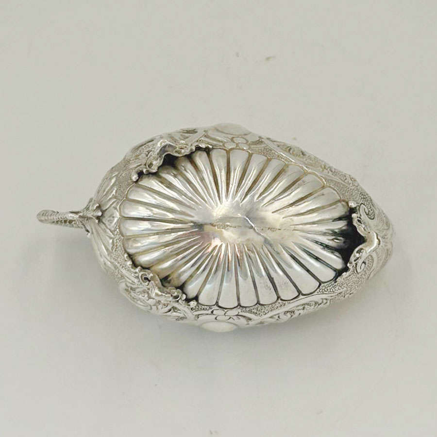 Sterling Silver Sauce Boat Dragon Handle