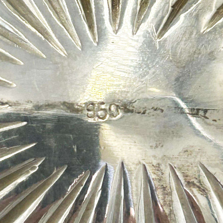 Sterling Silver Sauce Boat Dragon Handle