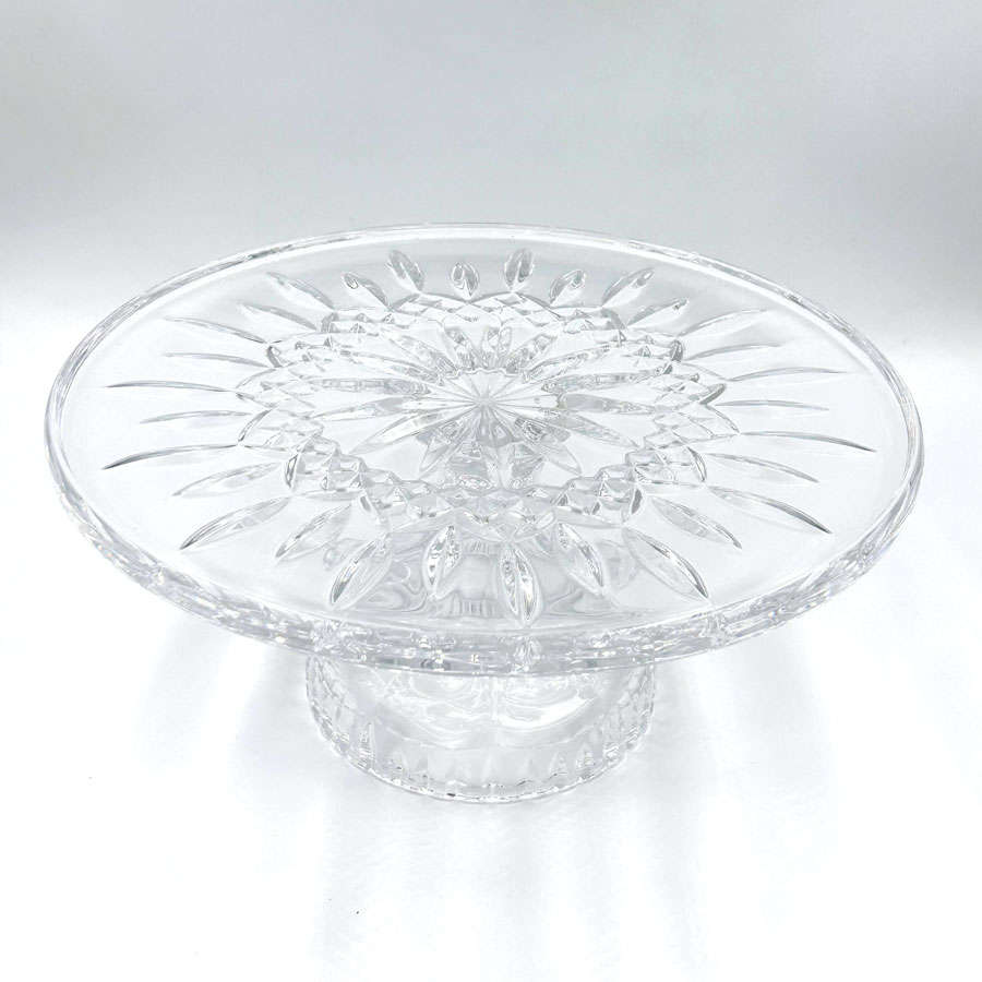Waterford Crystal Cake Stand Tazza Lismore