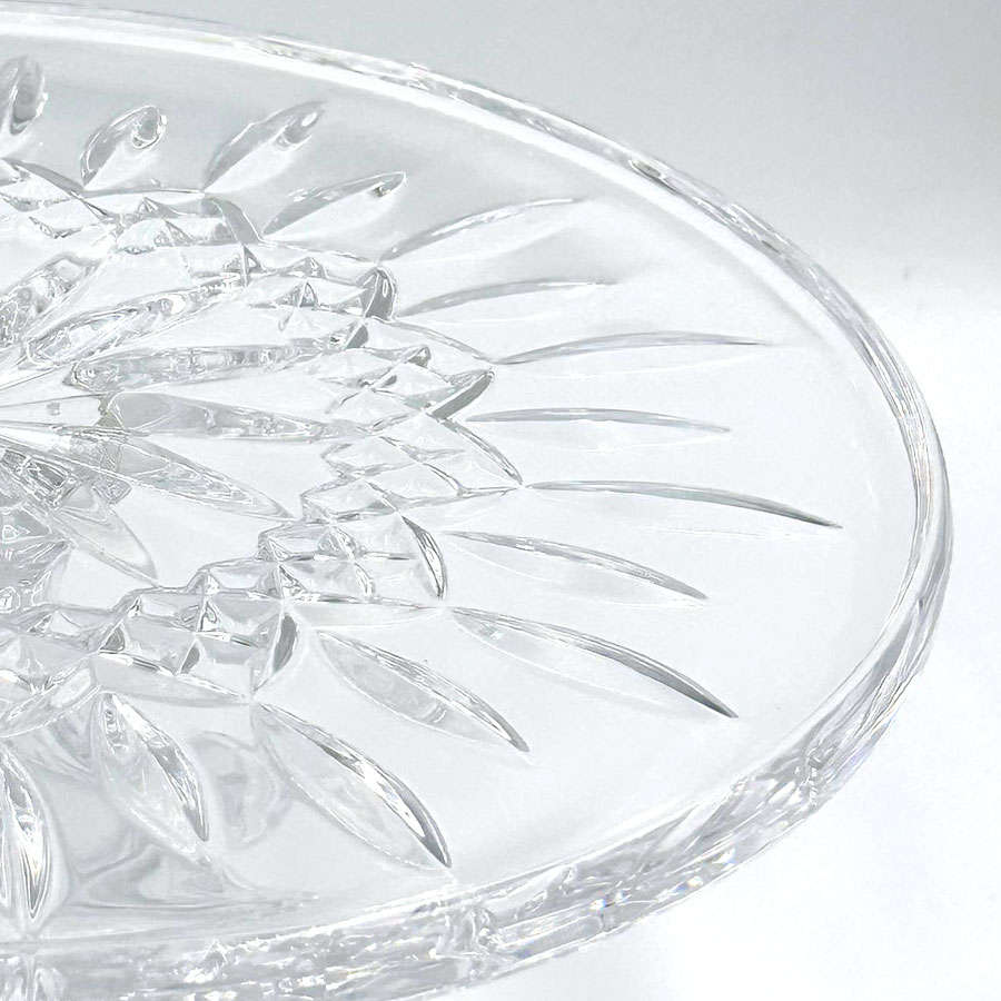Waterford Crystal Cake Stand Tazza Lismore