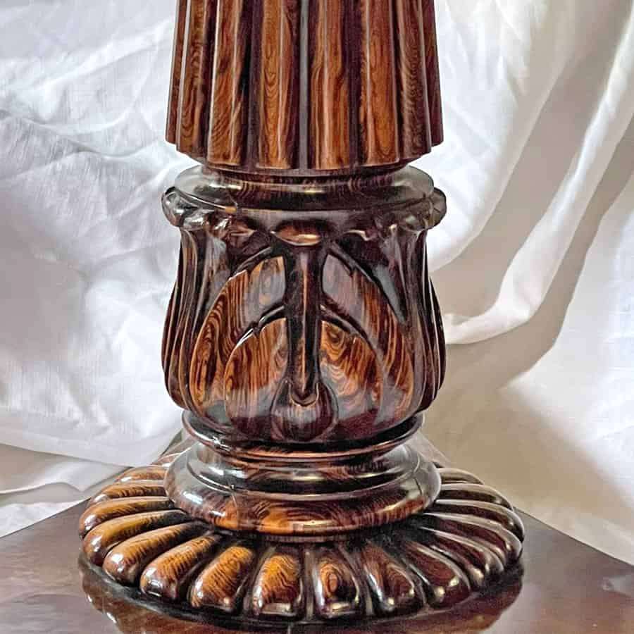 William VI Rosewood Tilt Top Centre Table C1860