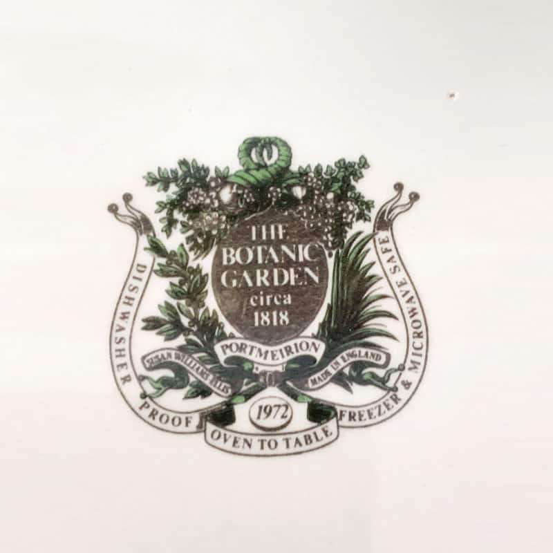 Portmeirion Botanic Garden Side Plate Trailing Bindweed