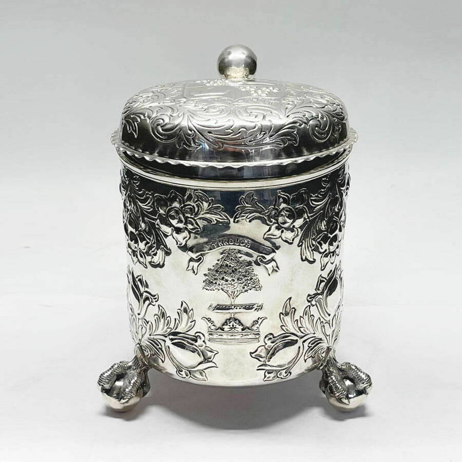 Victorian Covered Silver Tankard John Chapple and John Mantle London 1890