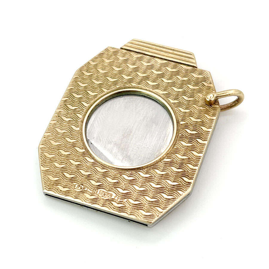 9ct Gold Art Deco Guillotine Cigar Cutter Ramsden and Roed C1920