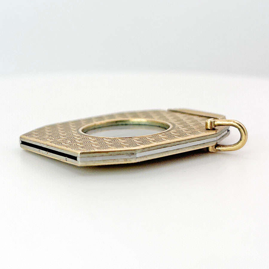 9ct Gold Art Deco Guillotine Cigar Cutter Ramsden and Roed C1920