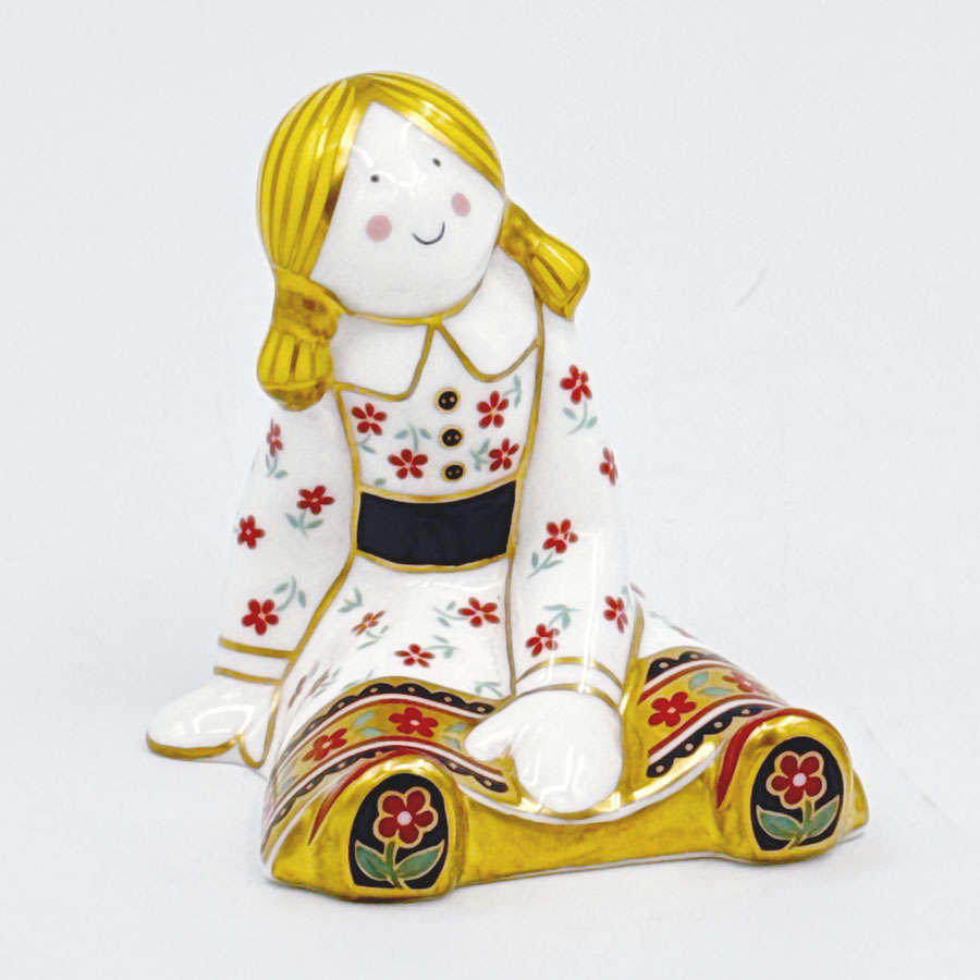 Royal Crown Derby Fleur Miniature 2004
