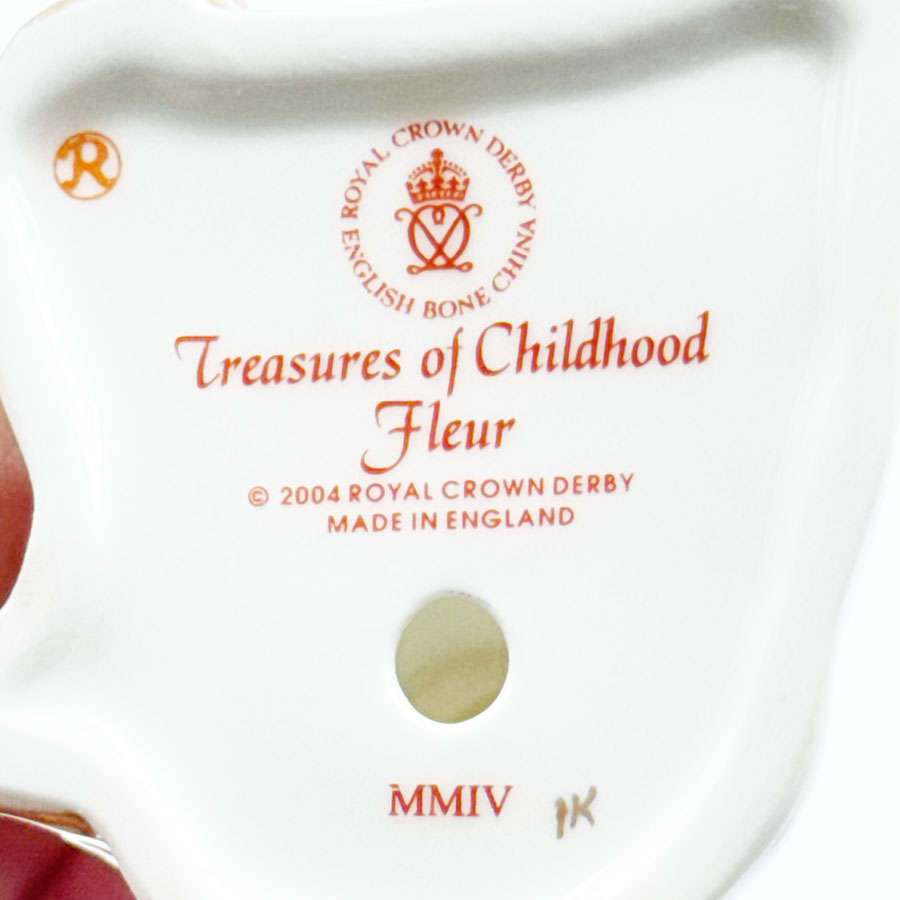 Royal Crown Derby Fleur Miniature 2004