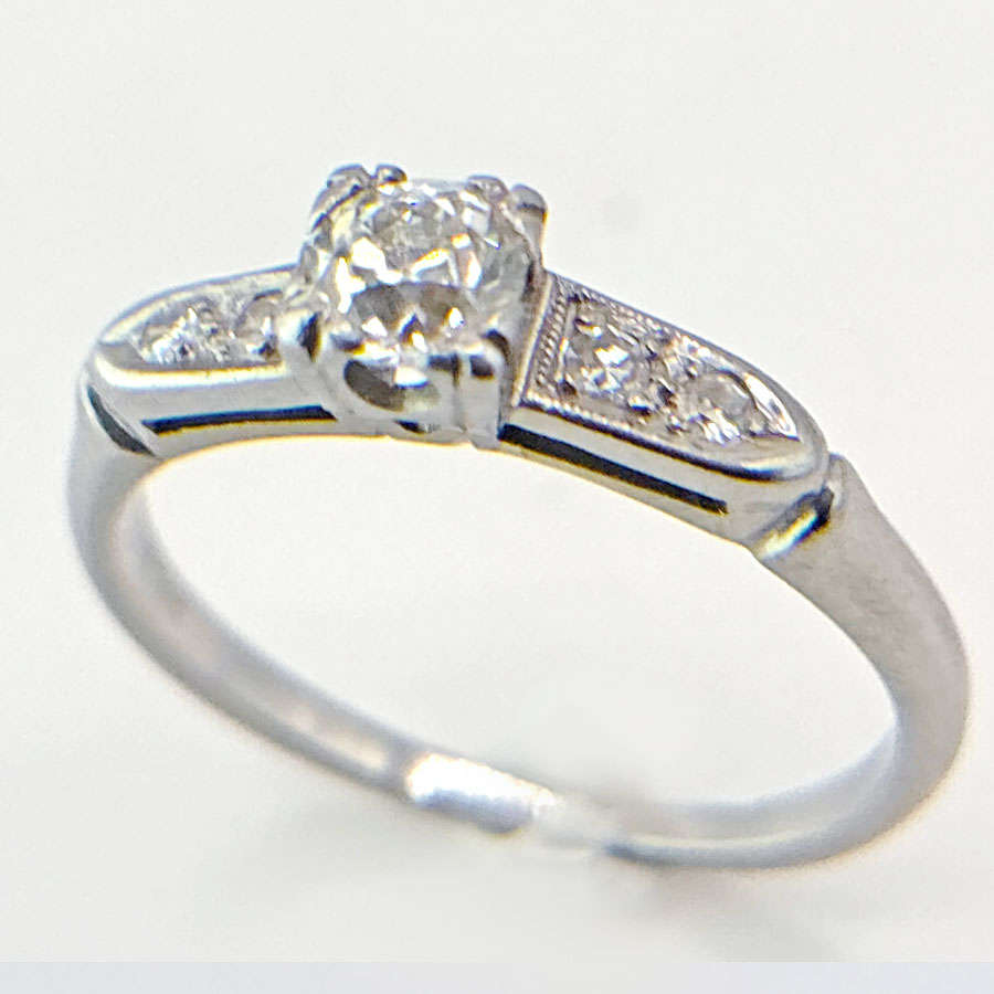 Platinum Diamond Ring