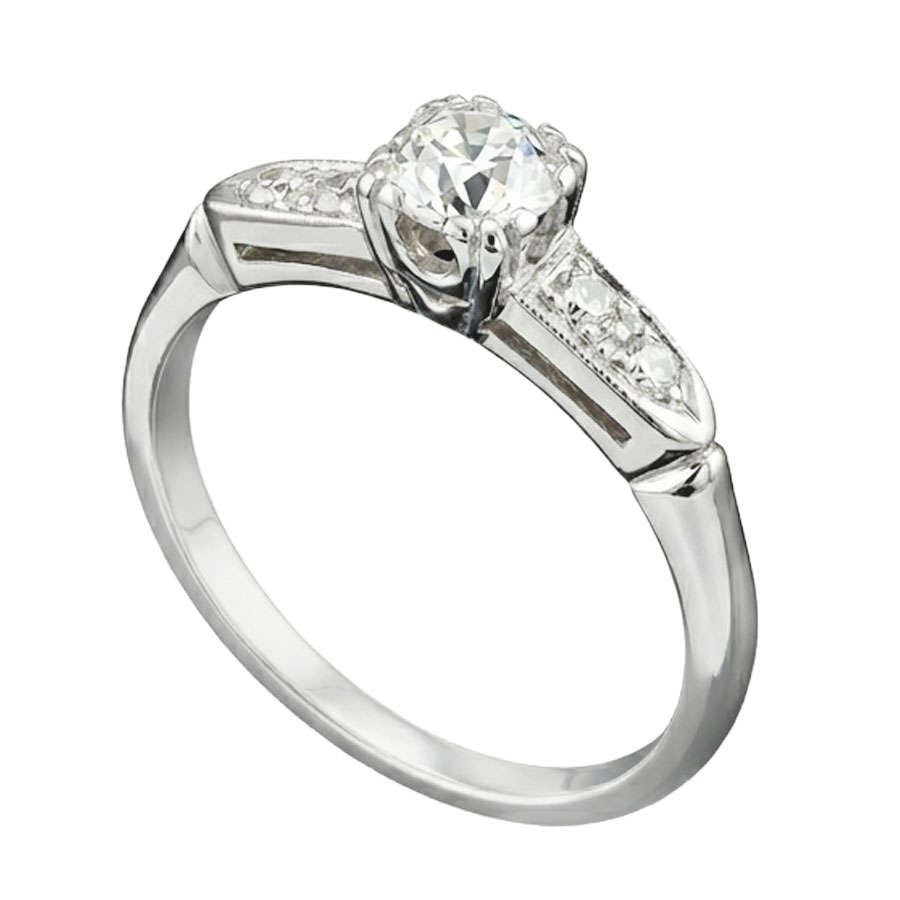 Platinum Diamond Ring