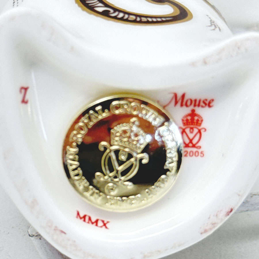 Royal Crown Derby Mouse Paperweight MMX