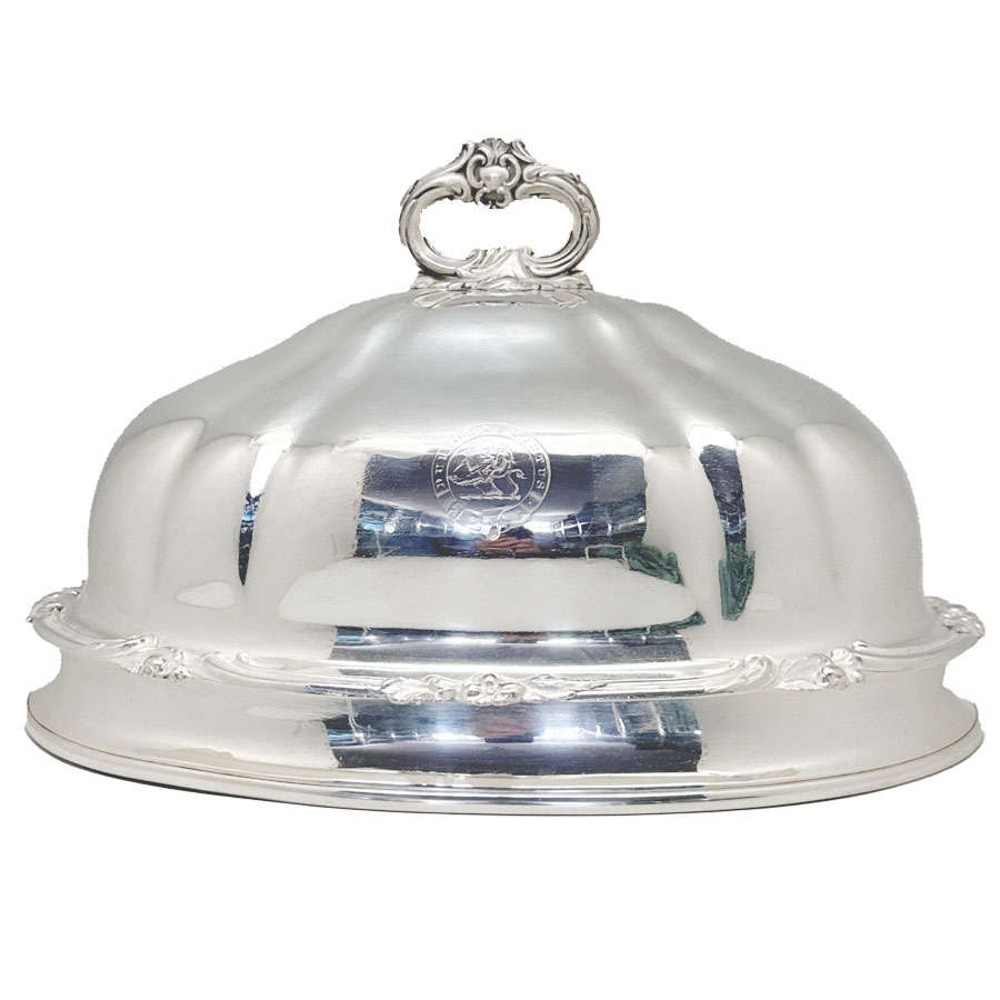 Silver Plated Meat Dome Cloche Victorian