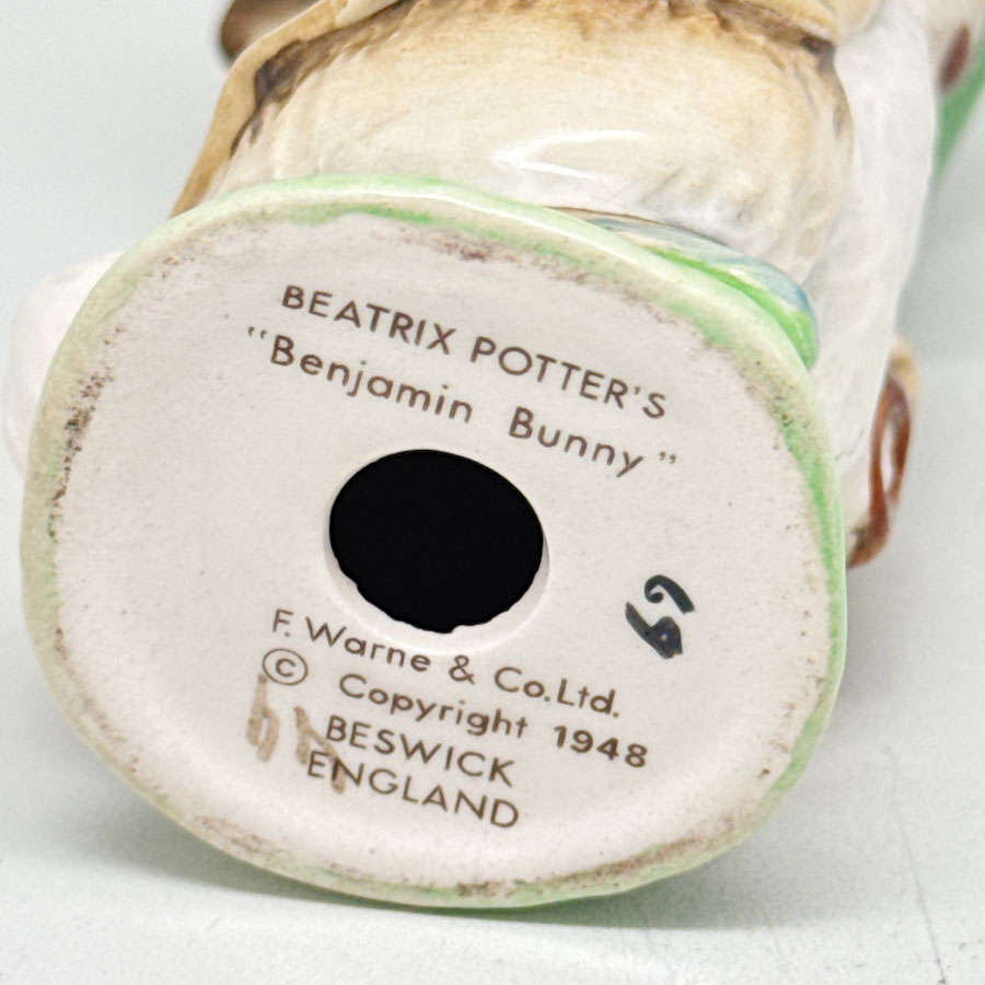 Beswick Beatrix Potter Benjamin Bunny BP3b