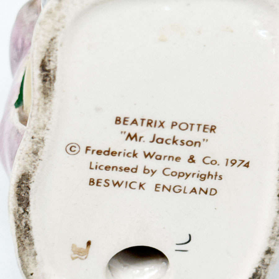 Beswick Beatrix Potter Mr Jackson BP3