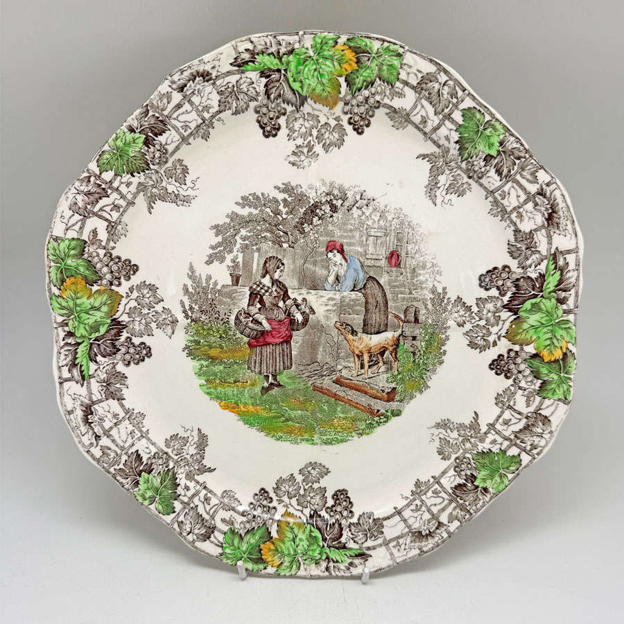 Copeland Spode Byron Snack Cheese Plate