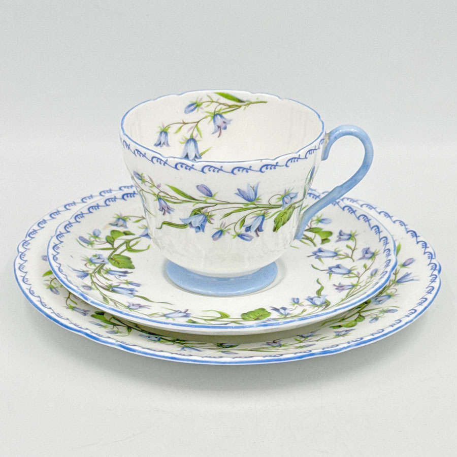 Shelley Harebell 13544 Tea Trio