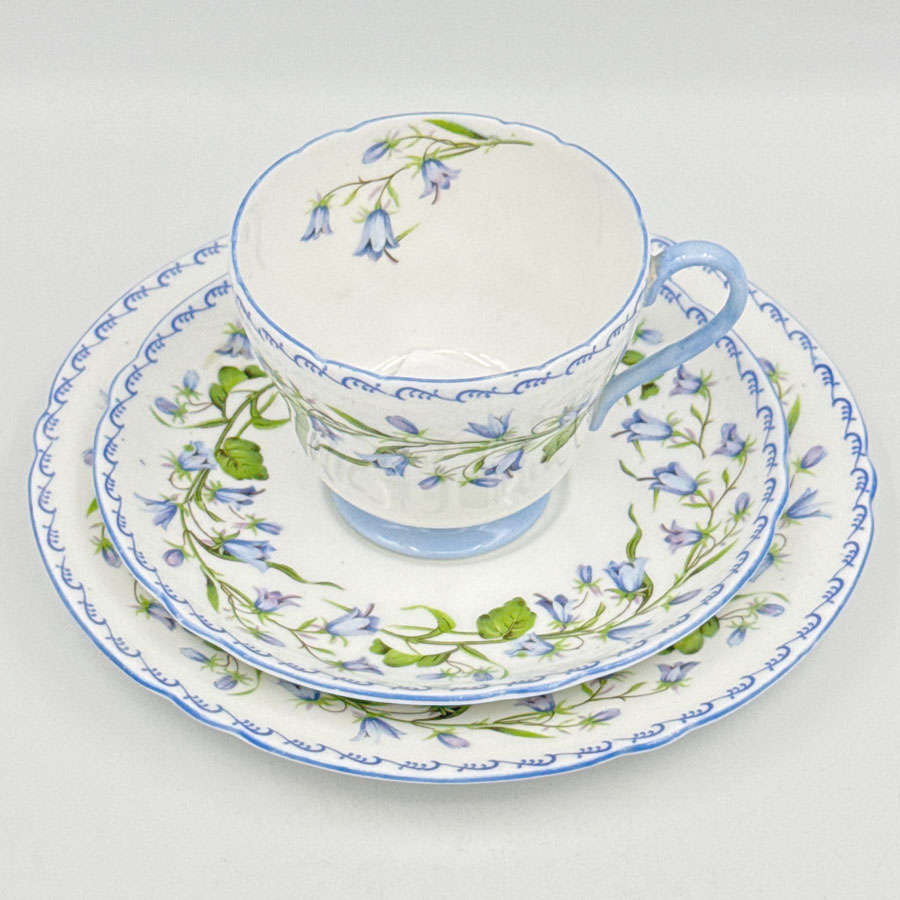 Shelley Harebell 13544 Tea Trio
