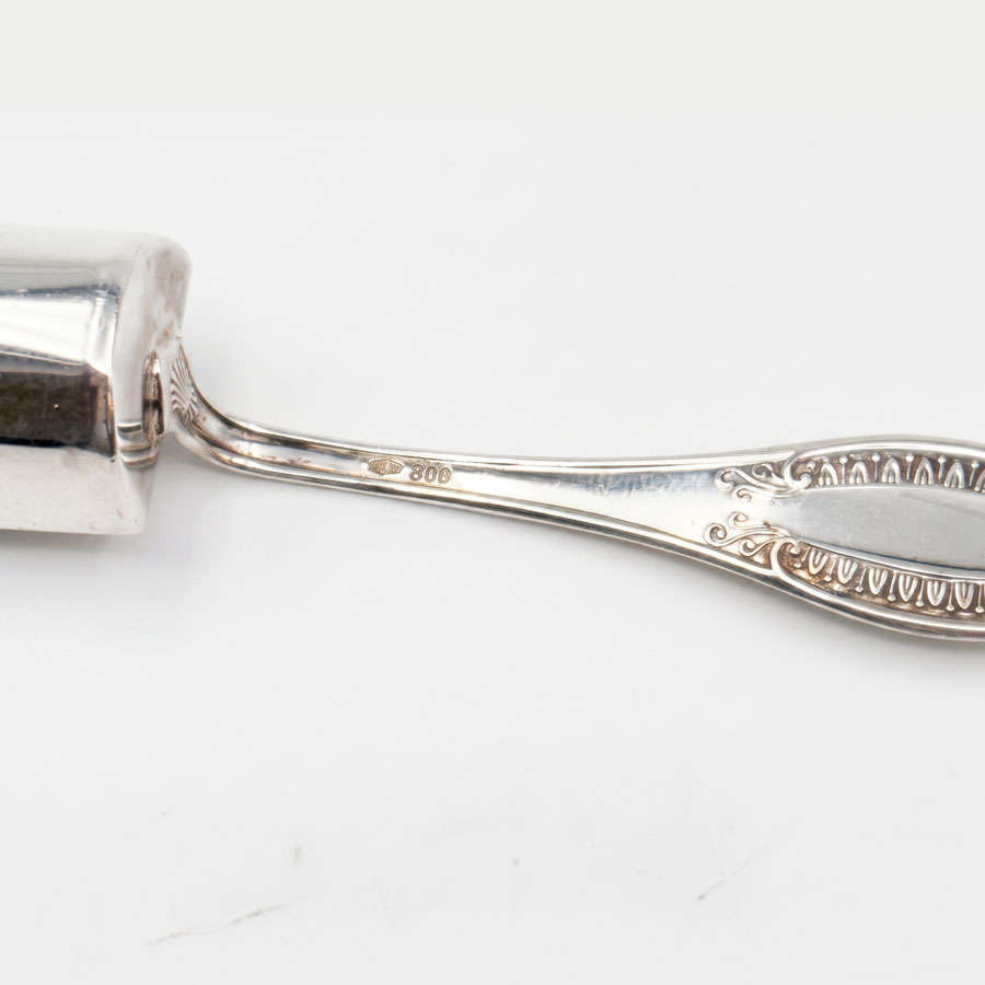 German Silver 800 Standard Caddy Spoon