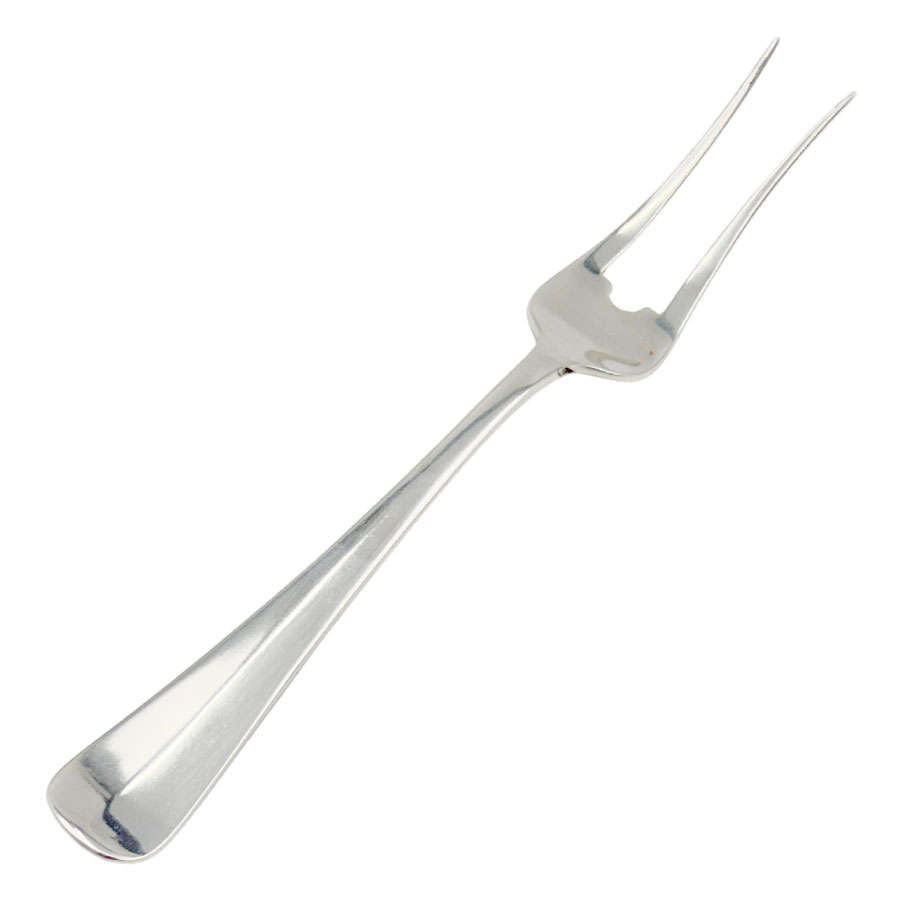 Hallmarked Dutch Cold Meat Or Serving Silver Fork Utrecth 1986