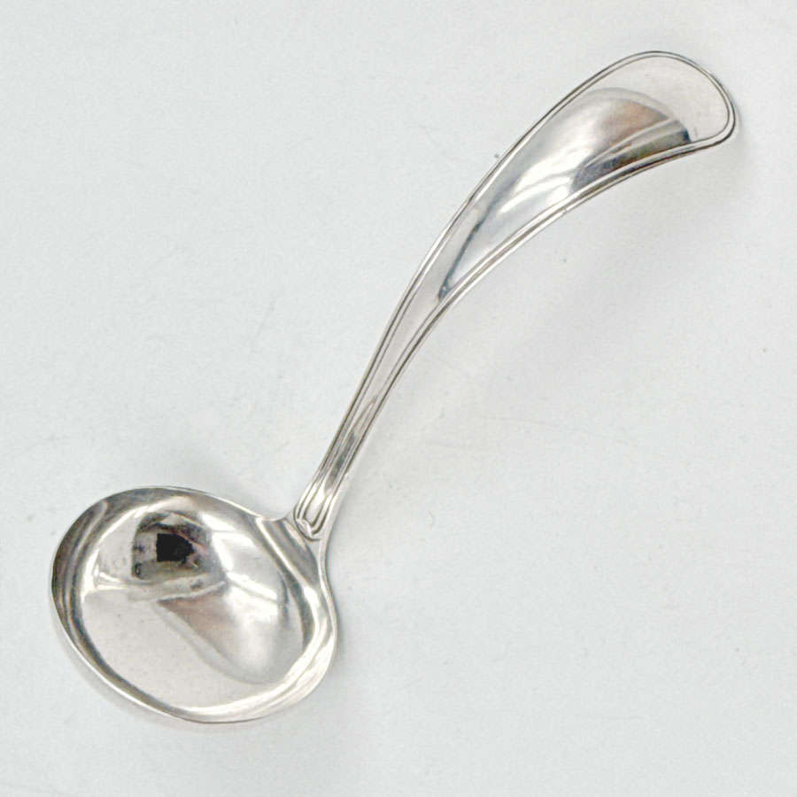 Hallmarked Dutch Silver Sauce Ladle Rotterdam 1988